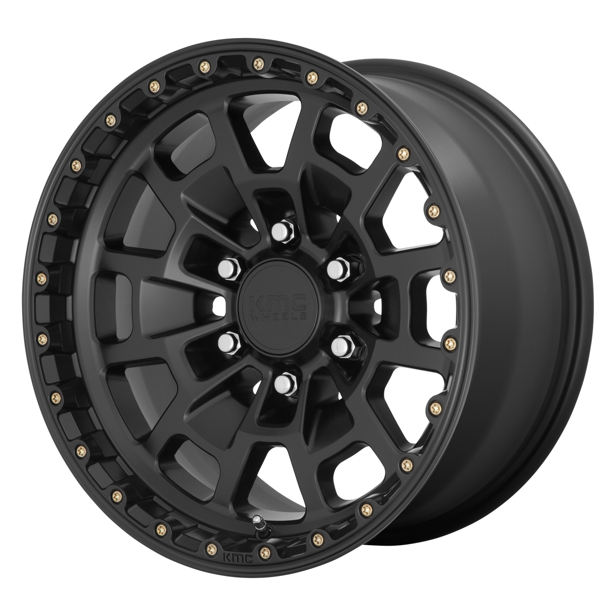 KMC KM718 SUMMIT SATIN BLACK wheel