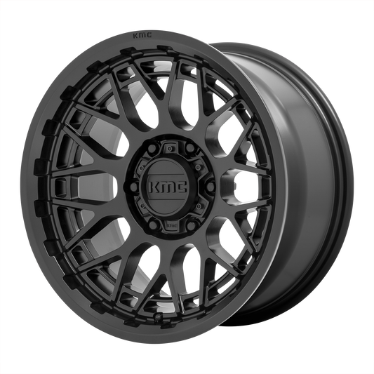 KMC KM722 TECHNIC | SATIN BLACK wheel