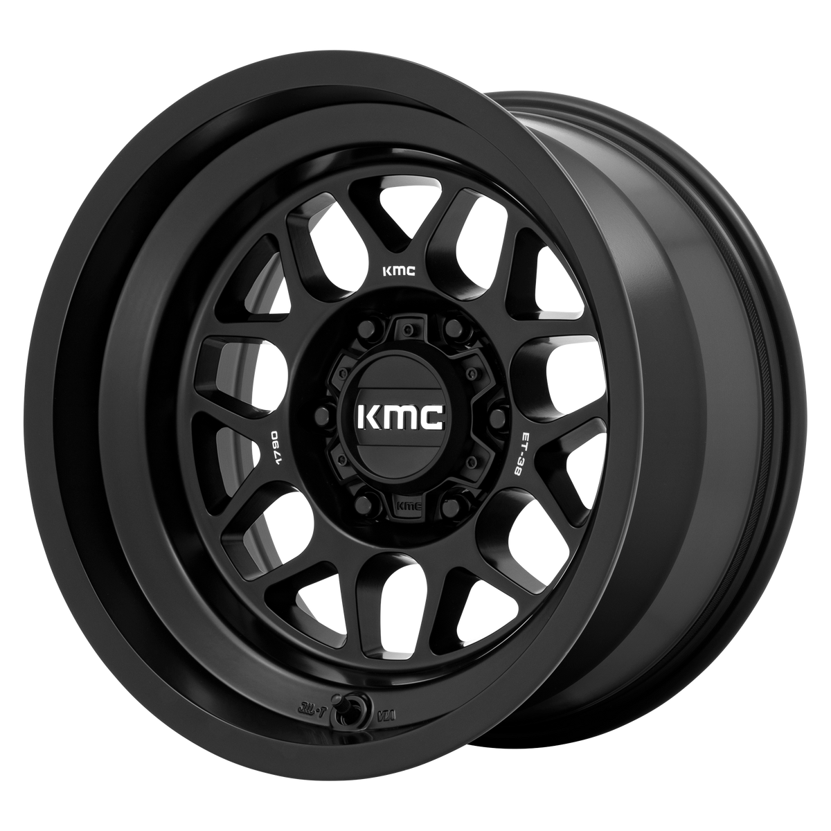 KMC KM725 TERRA SATIN BLACK wheel