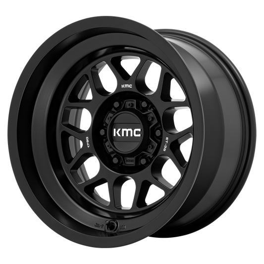 KMC KM725 TERRA | SATIN BLACK wheel
