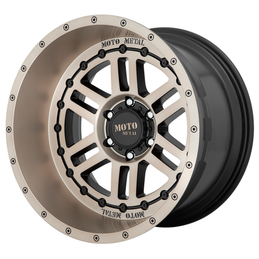 Moto Metal MO800 DEEP SIX | SATIN BLACK W/ BRONZE TINT wheel