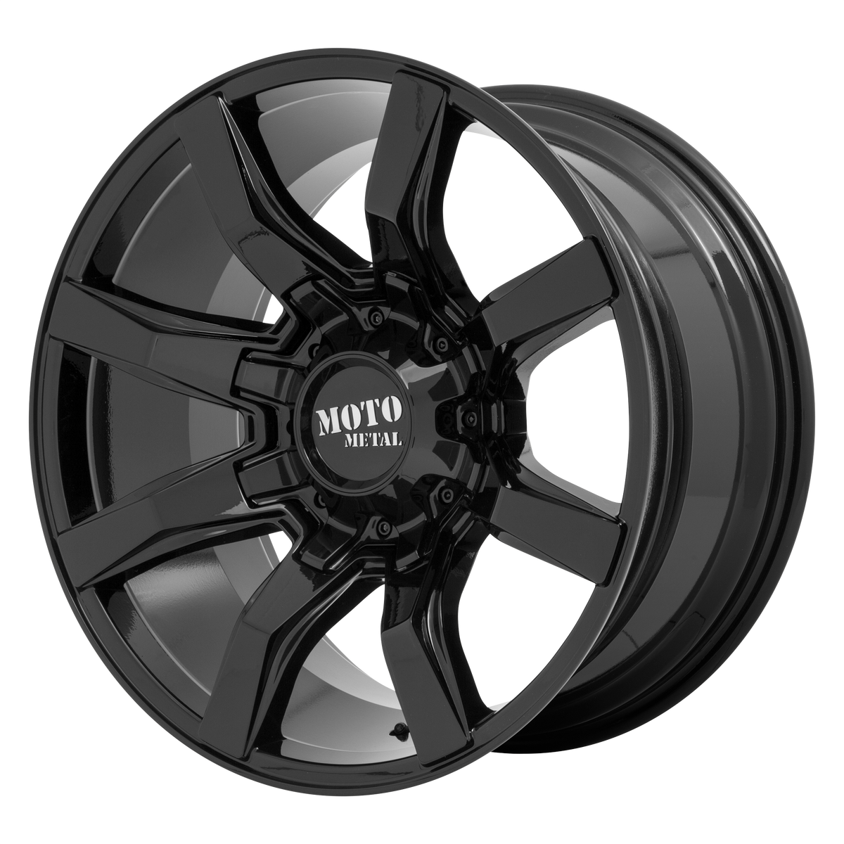 Moto Metal MO804 SPIDER GLOSS BLACK wheel