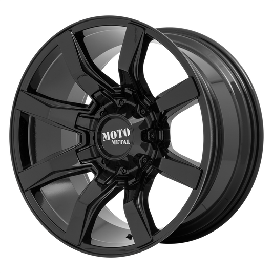 Moto Metal MO804 SPIDER GLOSS BLACK wheel