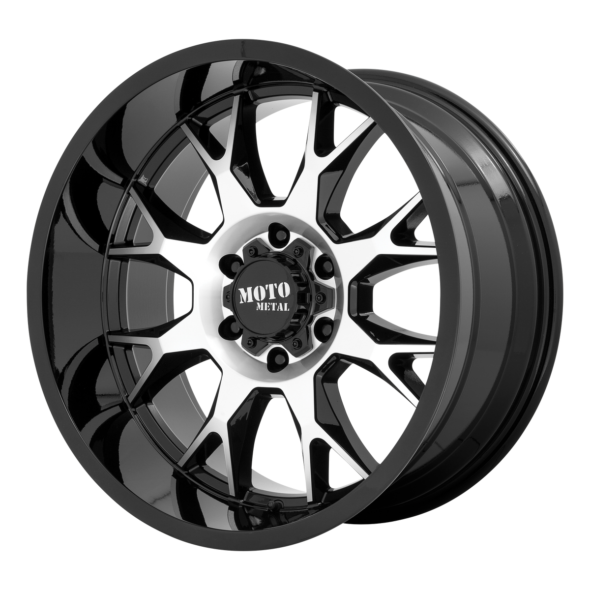 Moto Metal MO806 | GLOSS BLACK MACHINED wheel