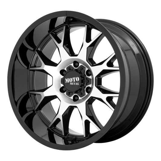 Moto Metal MO806 | GLOSS BLACK MACHINED wheel