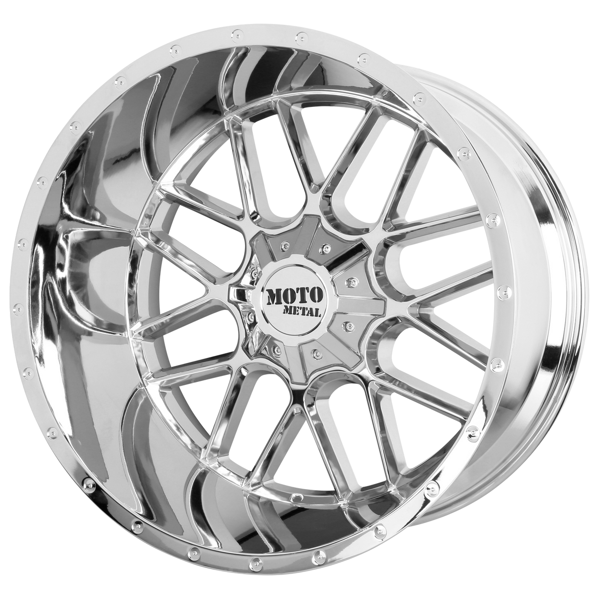 Moto Metal MO986 SIEGE CHROME wheel