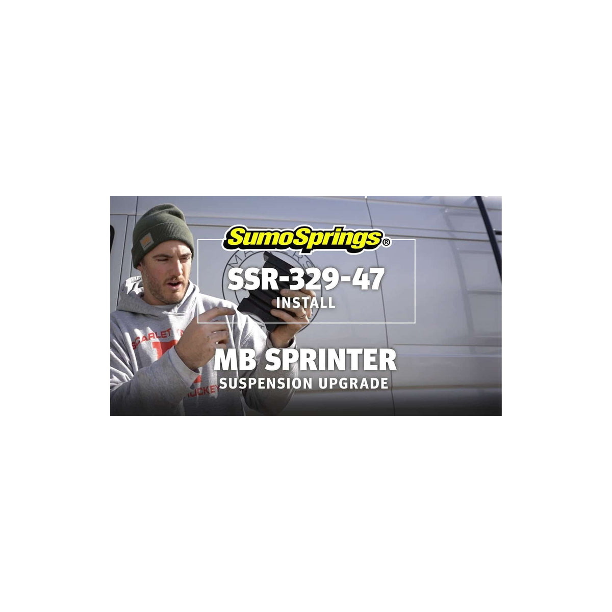 SuperSprings International Rear SumoSprings - 410kg - Black
