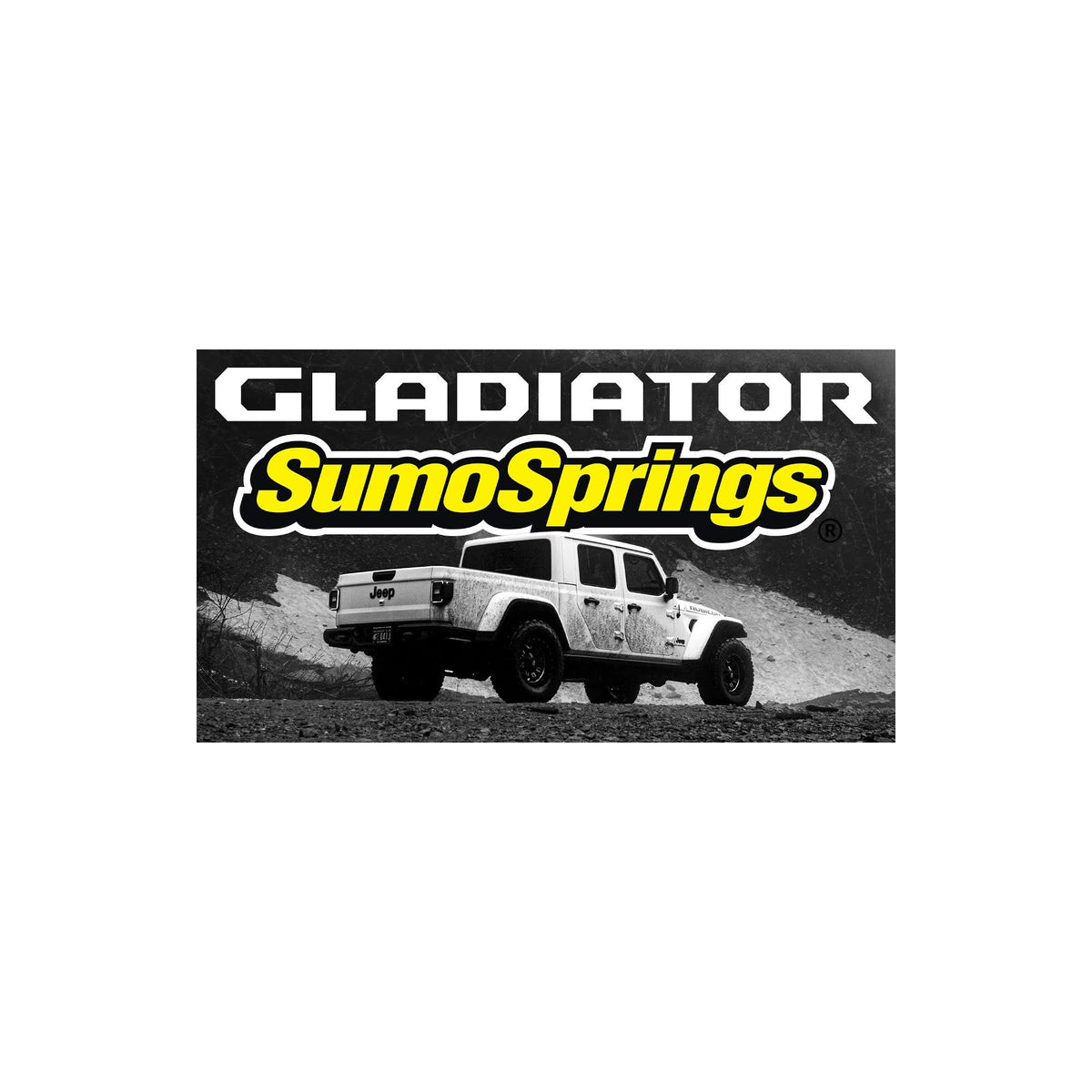 SuperSprings International Rear SumoSprings - 635kgs- Light Blue suits Jeep Gladiator (2020-2026)