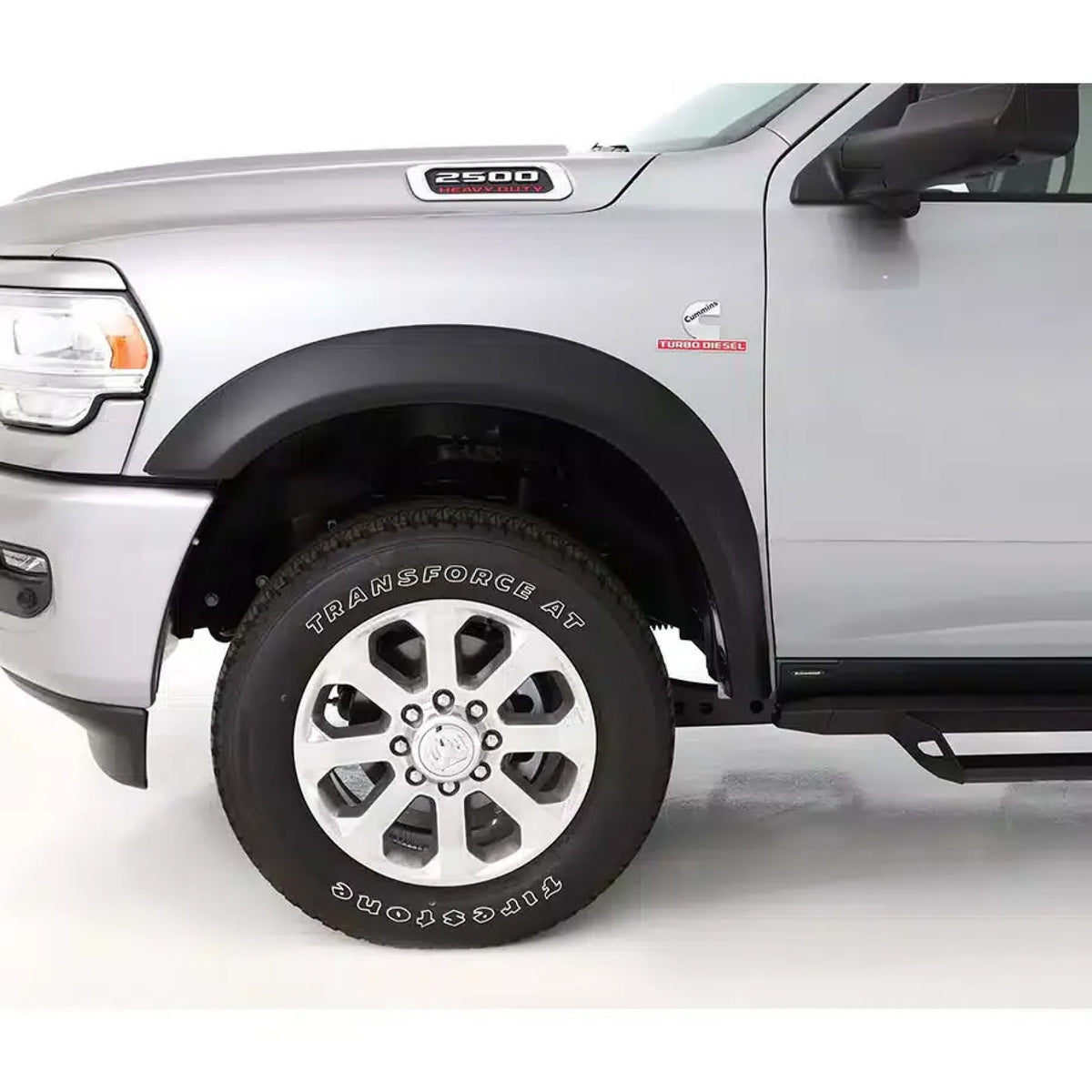 Husky Liners 2" Extend-A-Fender Smooth Fender Flares, Black, Front & Rear suits RAM 2500/3500 (2019-2026)