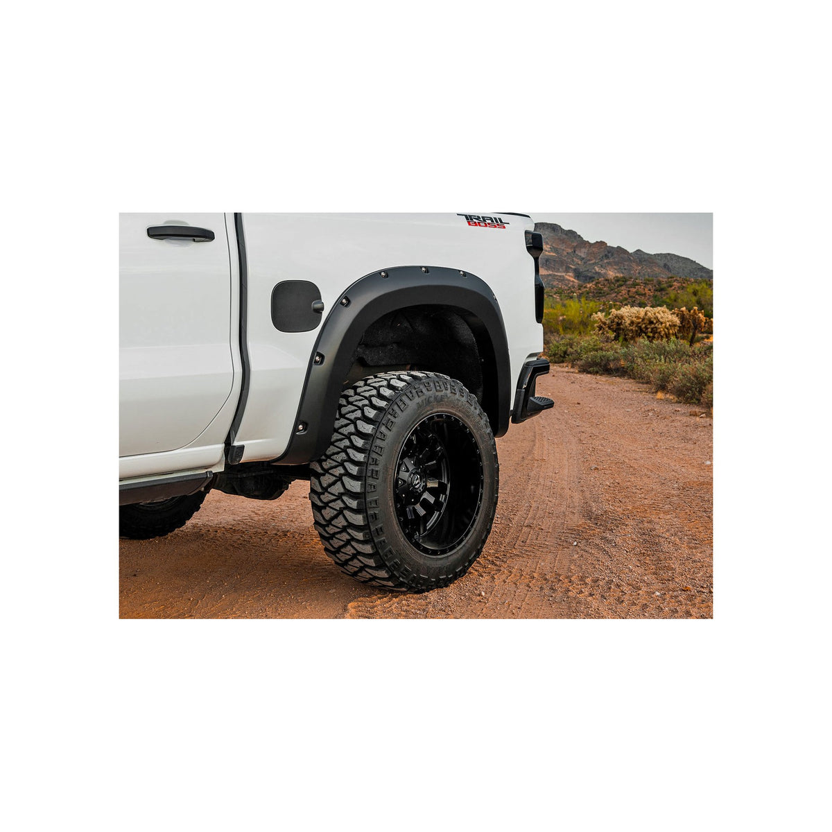 Rough Country 2" Pocket with Bolt Holes Fender Flares suits Chevrolet Silverado 1500 (2019-2026)