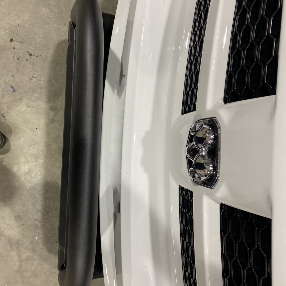AMTRUX Black Nudge Bar with DBL Row Light Bar suits RAM 1500 DS (2013-2024)