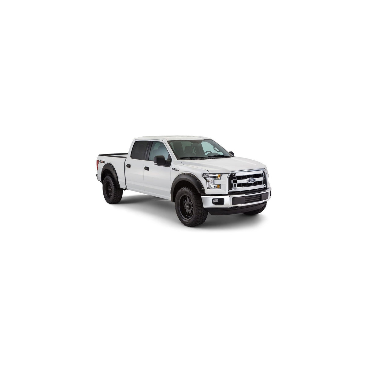 Husky Liners Pocket Style Smooth Fender Flares, Black, Front & Rear suits Ford F-150 (2015-2020)