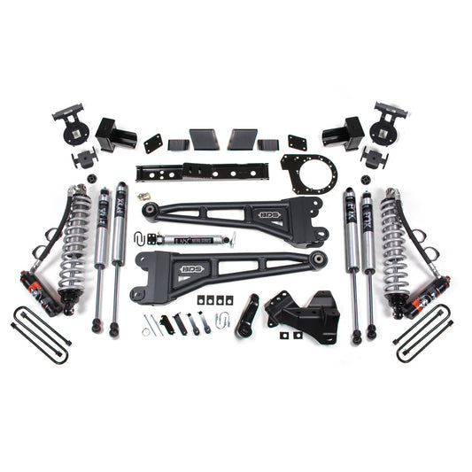 BDS Suspension 6" Lift Kit with FOX 2.5" PE Coilover Shocks (Diesel) suits Ford F-250 Super Duty/F-350 Super Duty (2017-2019)