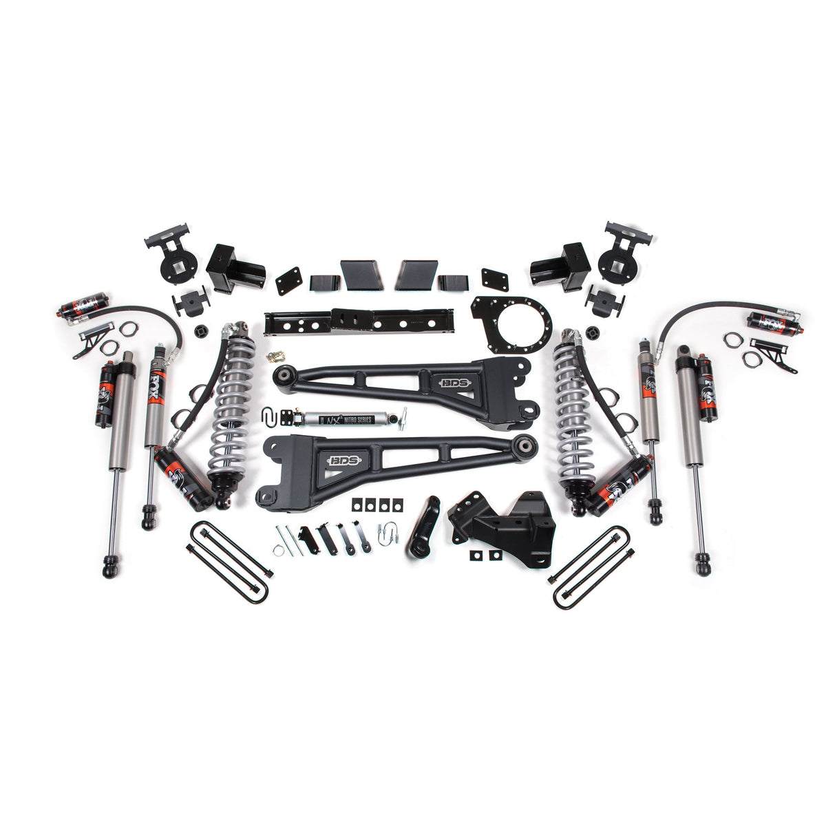 BDS Suspension 6" Lift Kit with FOX 2.5" PE Coilover Shocks (Diesel) suits Ford F-250 Super Duty/F-350 Super Duty (2017-2019)
