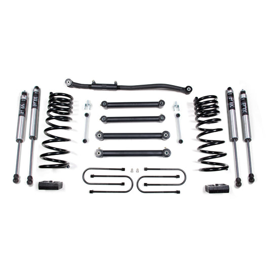 BDS Suspension 3" Lift Kit with FOX 2.0" Performance Series Shocks