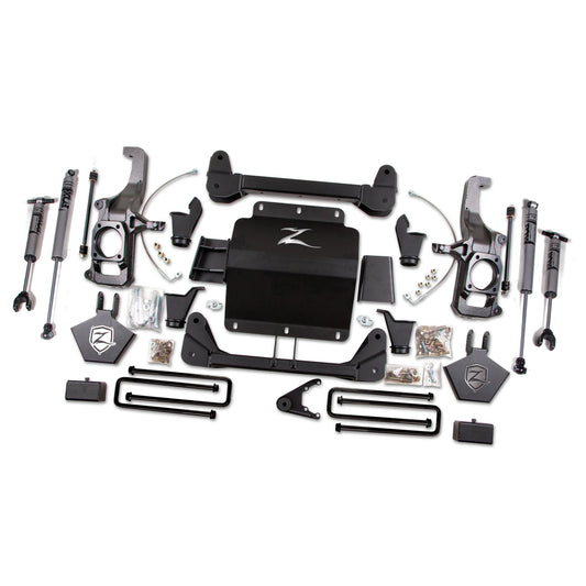 Zone Offroad 5" Lift Kit with FOX 2.0" Shocks suits Chevrolet Silverado 2500/3500 (2011-2019) / GMC 2500/3500 (2011-2019)
