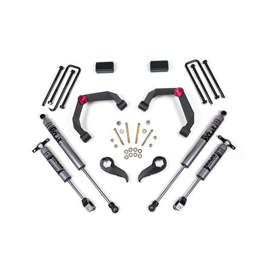Zone Offroad 3" Lift Kit with FOX 2.0" Shocks suits Chevrolet Silverado 2500/3500 (2011-2019) / GMC 2500/3500 (2011-2019)
