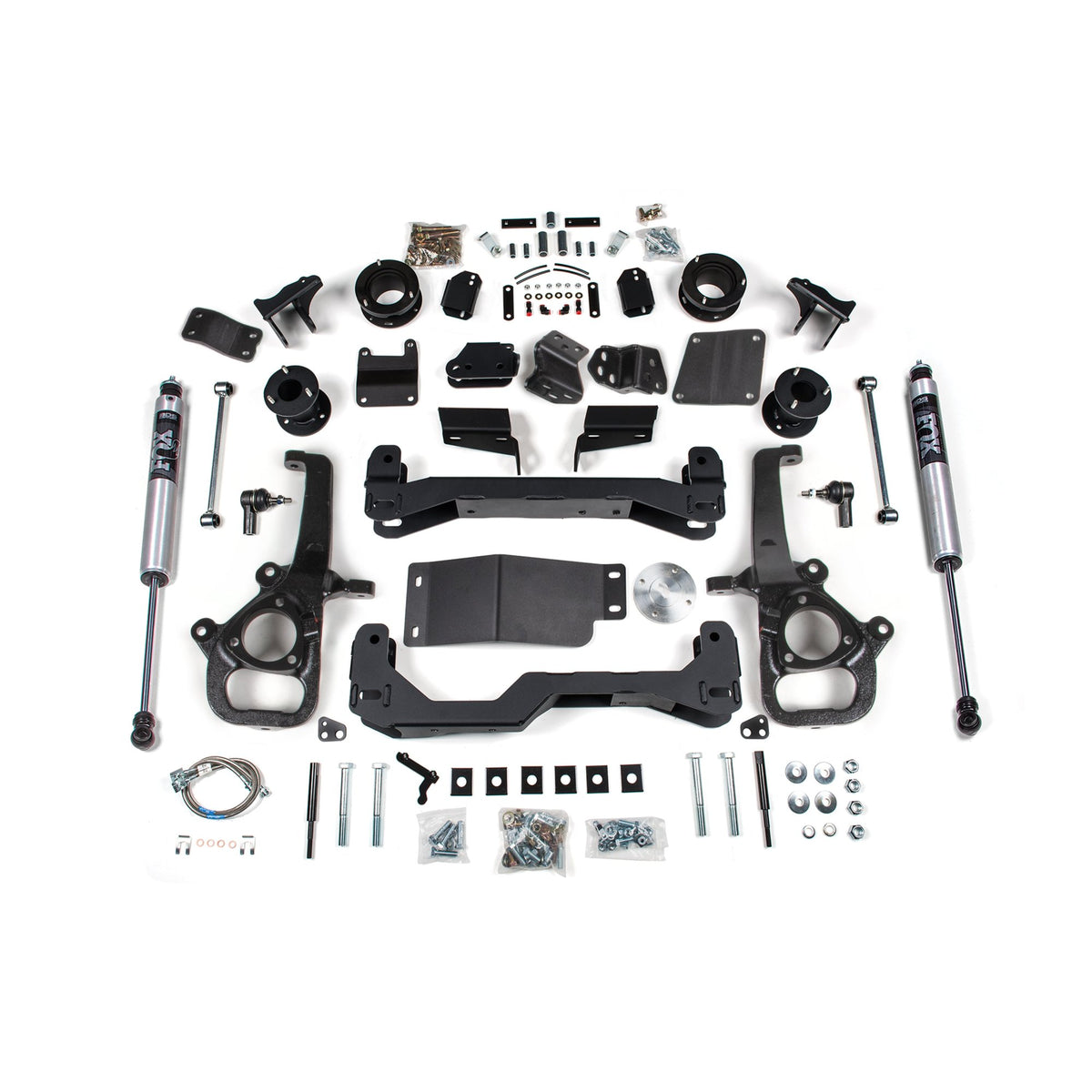 BDS Suspension 4" Air Ride Lift Kit, with Rear FOX 2.0" Shocks (Large Bore) suits RAM 1500 DT (2025+)