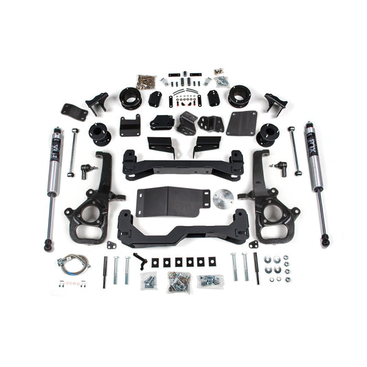 BDS Suspension 4" Air Ride Lift Kit, with Rear FOX 2.0" Shocks (Large Bore) suits RAM 1500 DT (2025+)