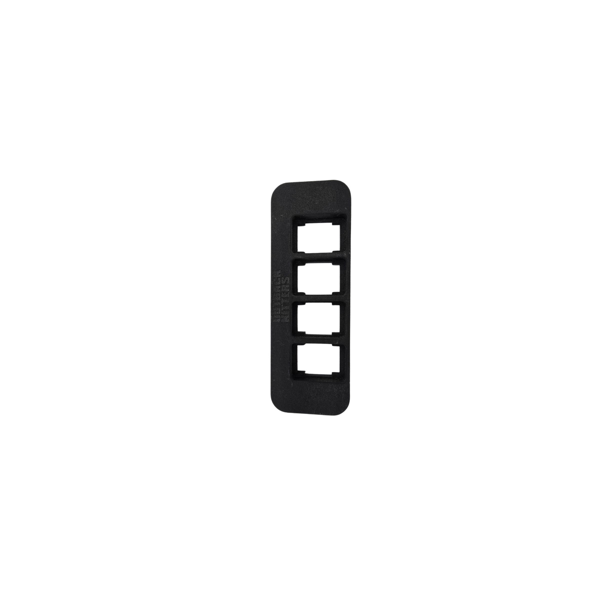 Outback Kitters 4 Bay Switch Panel Mounting Bracket, Resin Printed, Black Finish suits RAM 1500 DT (2019-2026)