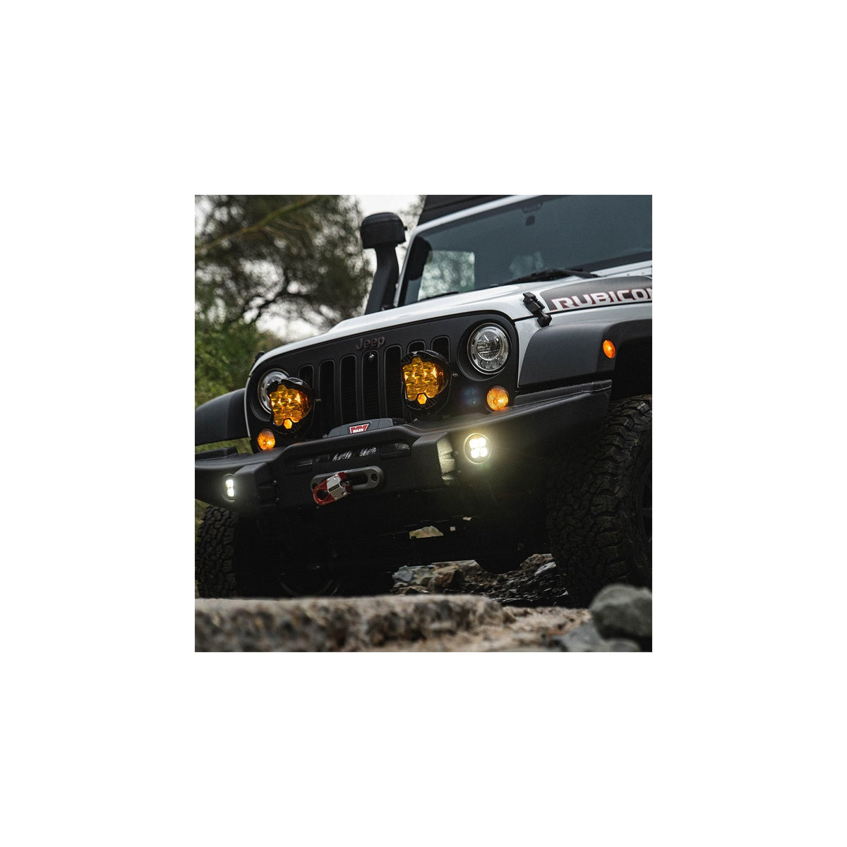 Baja Designs LP9 Pro, LED, Pattern: Spot, Colour: Clear, Back Light: Amber