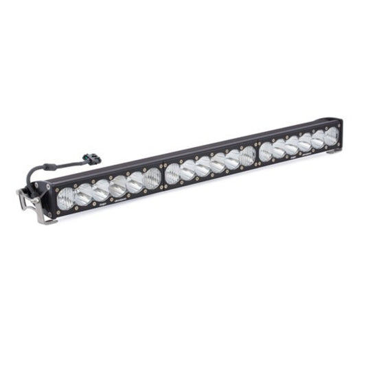 Baja Designs 10" OnX6+ LED Light Bar, Straight, Pattern:Wide Driving, Colour: White