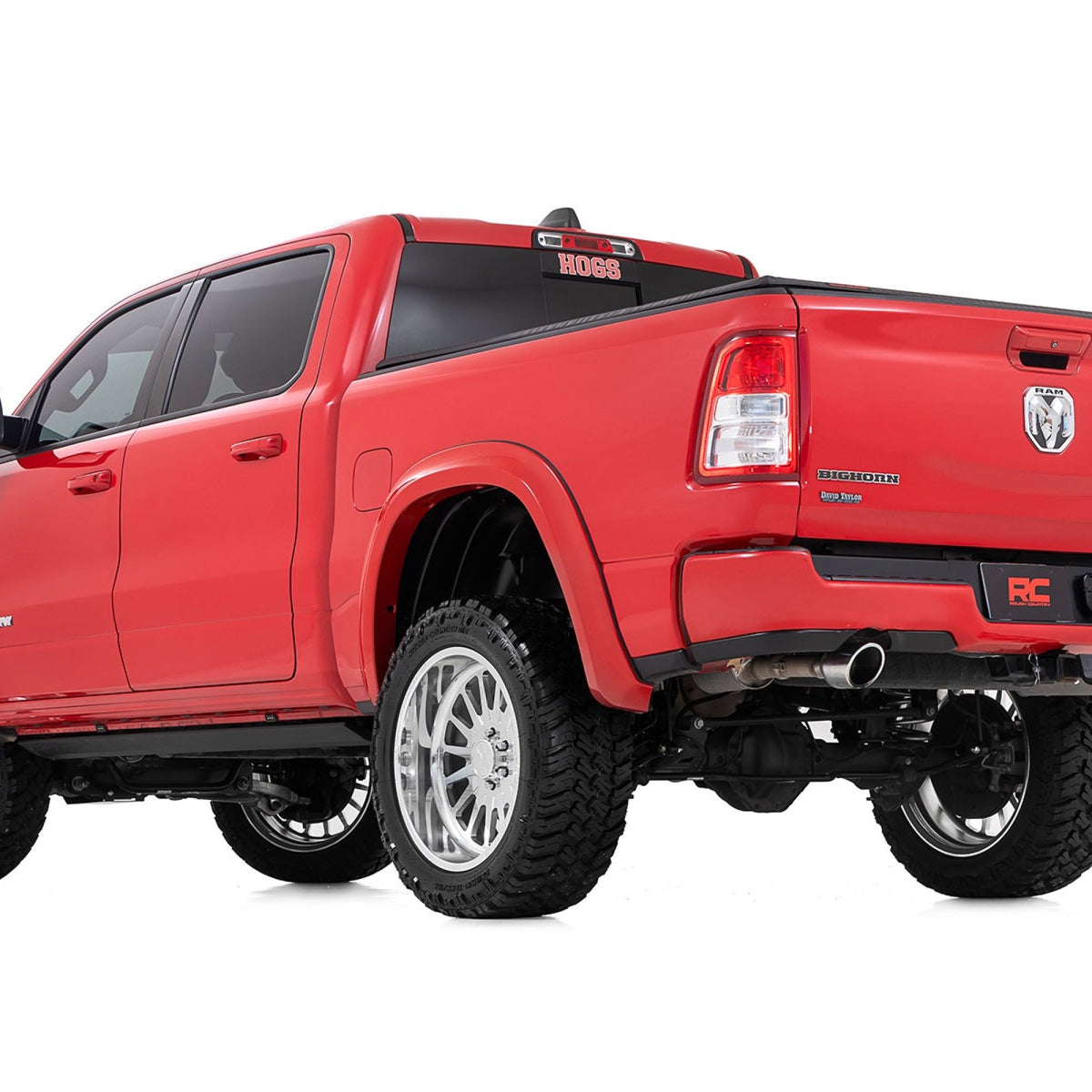 Rough Country 1" Smooth Sport Fender Flares suits RAM 1500 DT (2019-2024)