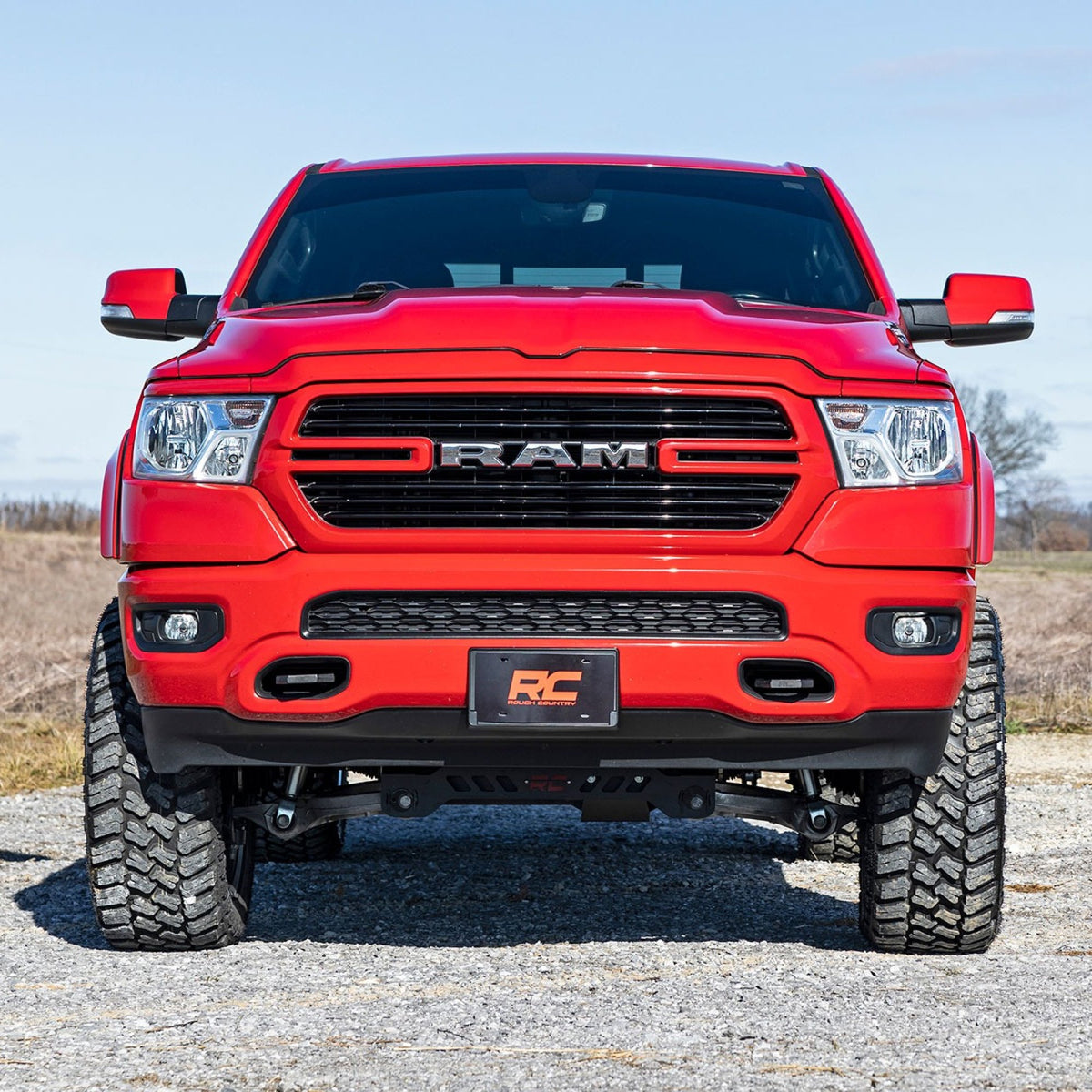 Rough Country 1" Smooth Sport Fender Flares suits RAM 1500 DT (2019-2024)