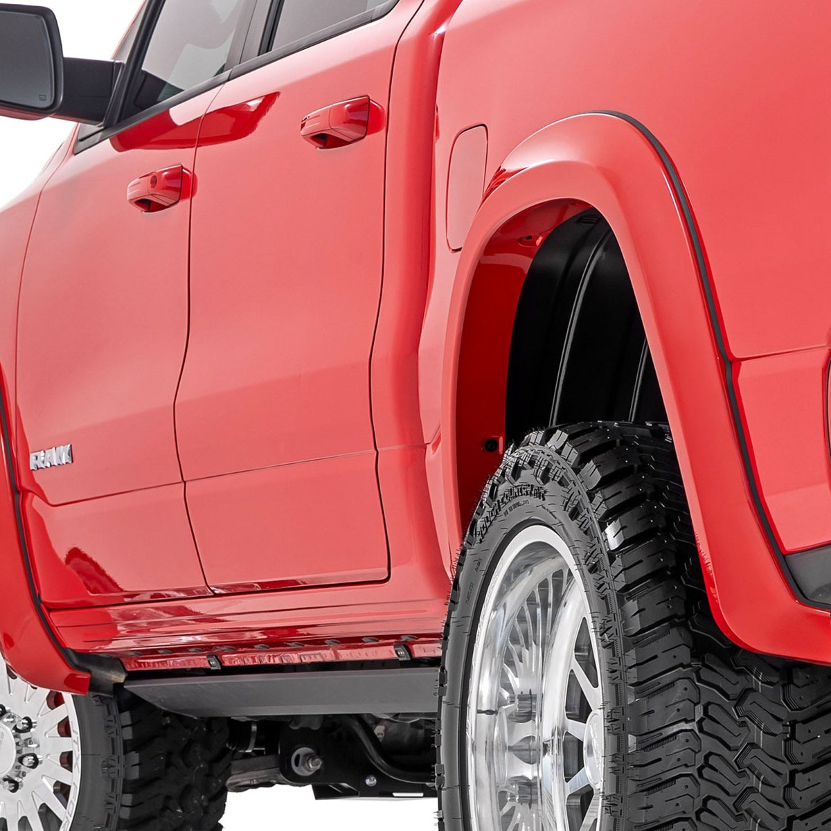 Rough Country 1" Smooth Sport Fender Flares suits RAM 1500 DT (2019-2024)