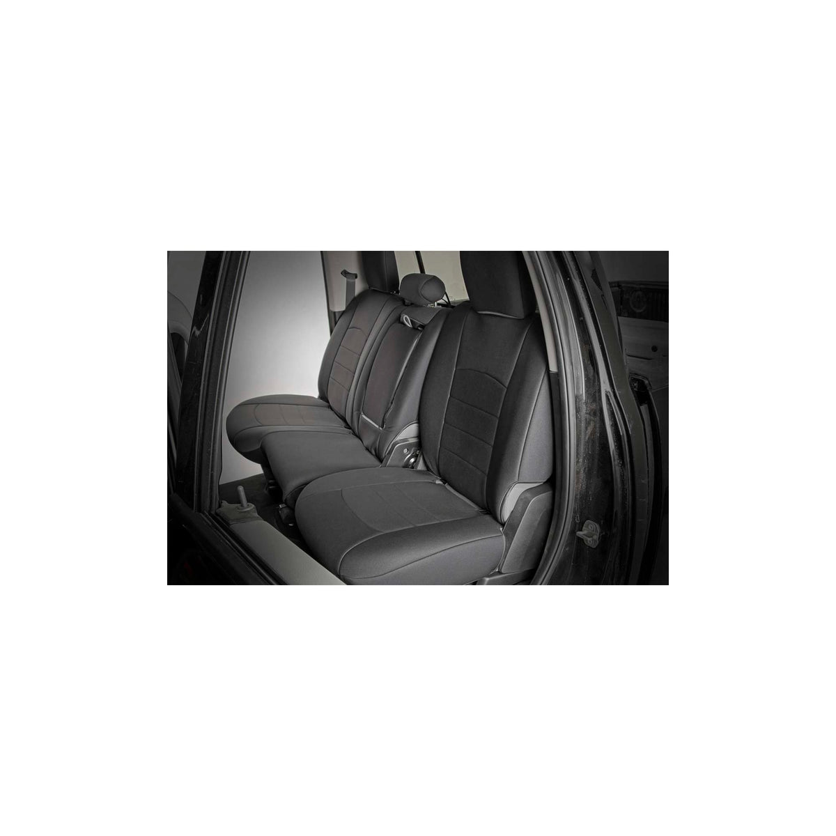 Rough Country Seat Covers, Front & Rear (Split seat only) suits RAM 1500 DT/2500/3500 (2019-2026)