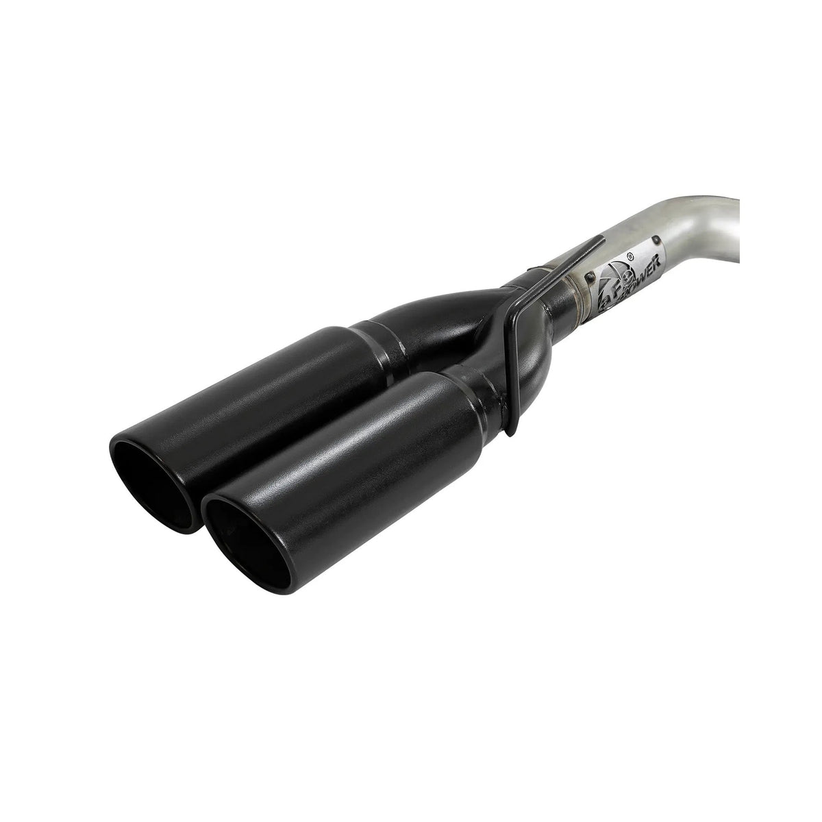 aFe POWER Vulcan Series 4inch to Dual 3inch 304 Stainless Steel Cat-Back Exhaust System (Black tip) suits Chevrolet Silverado