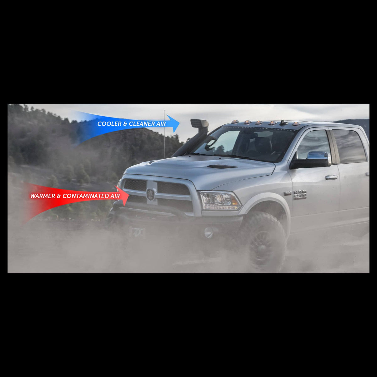 AEV Snorkel Kit (Diesel) suits RAM 2500/3500 (2019-2025)