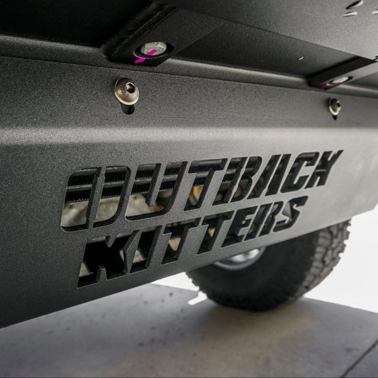 Outback Kitters Full Guard Bull Bar, Satin Black suits RAM 2500/3500 (2019-2026)