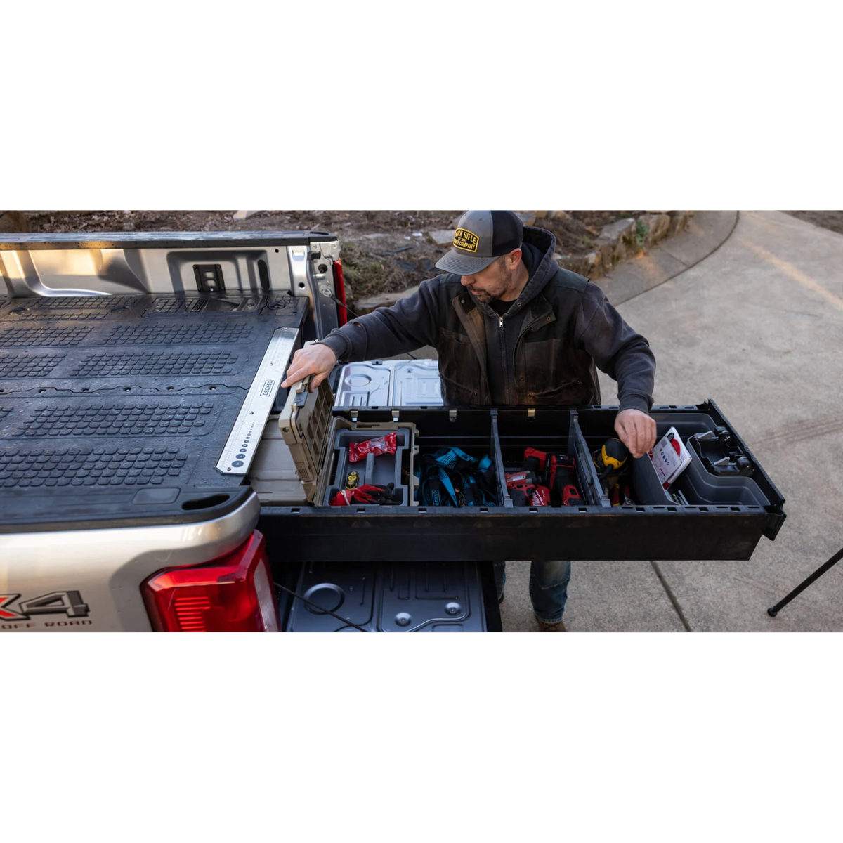 DECKED Drawer System (8' Tub) + Load Floor + Premium Accessory Pack suits Chevrolet Silverado 2500 (2001-2026), 3500