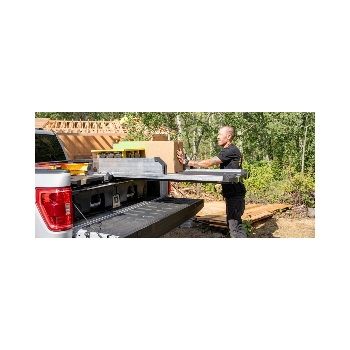 DECKED CargoGlide 1/2 Width for Australian Dual Cab Utes with 5' Tub