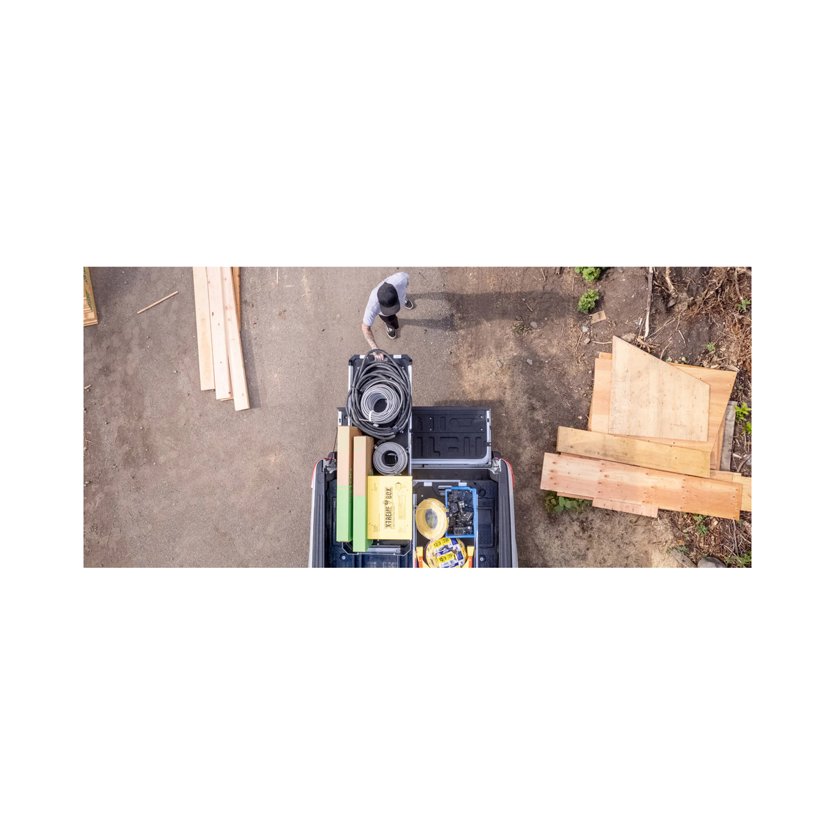 DECKED CargoGlide 1/2 Width for Australian Dual Cab Utes with 5' Tub