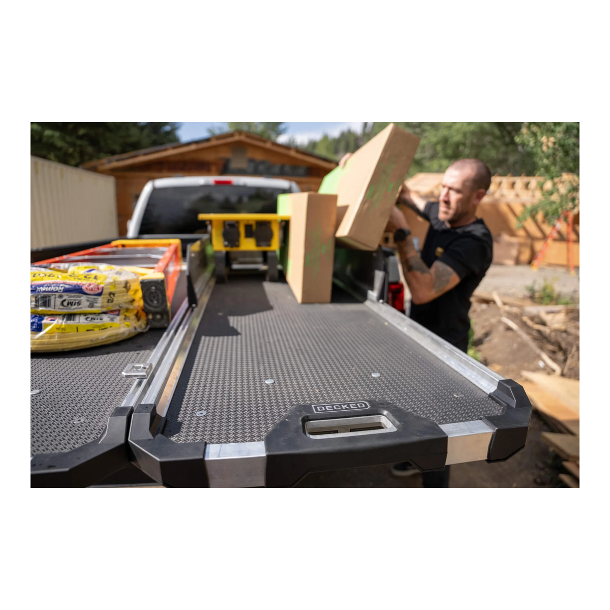 DECKED CargoGlide 1/2 Width for American Trucks with 5.5" - 5'7" Tub