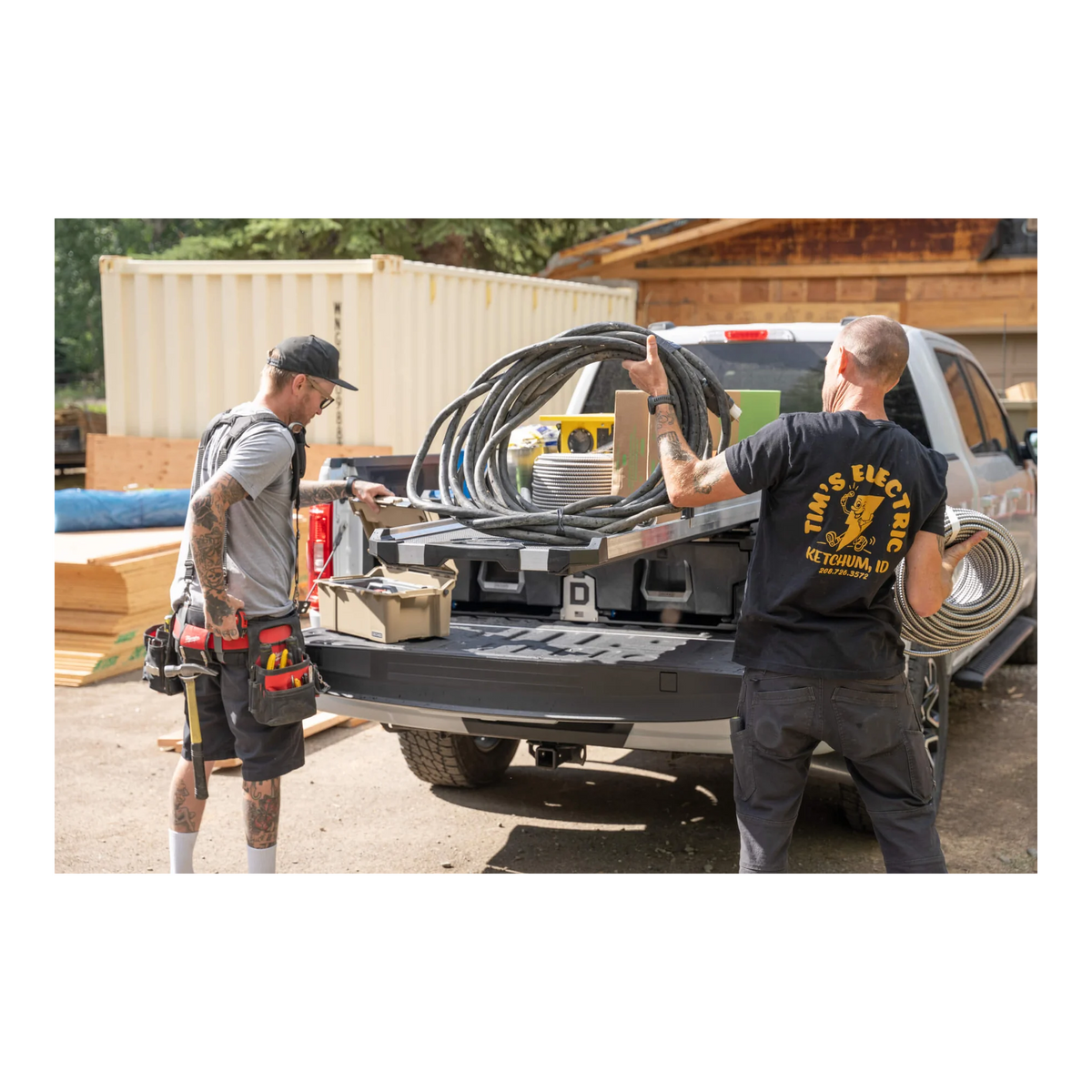 DECKED CargoGlide 1/2 Width for American Trucks with 5.5" - 5'7" Tub