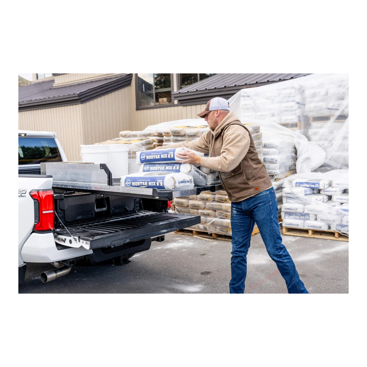 DECKED CargoGlide Full Width for American Trucks with 5.5" - 5'7" Tub