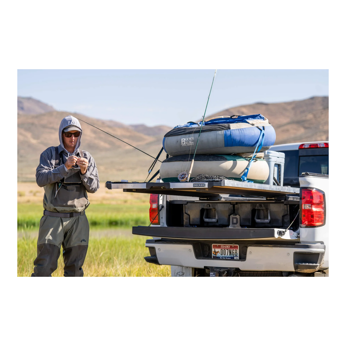 DECKED CargoGlide Full Width for American Trucks with 5.5" - 5'7" Tub