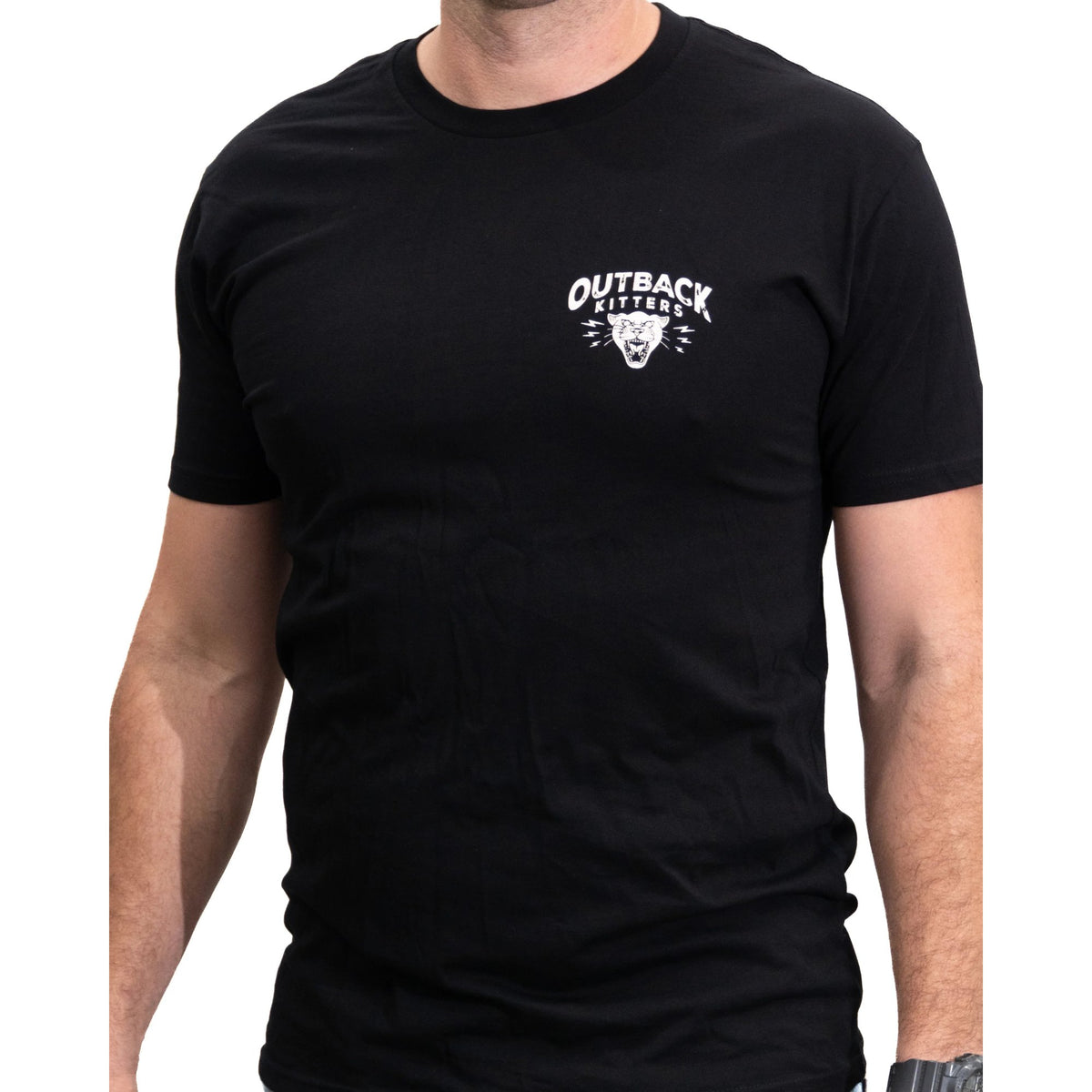 Outback Kitters "Spock" Tee - Black - 3XL