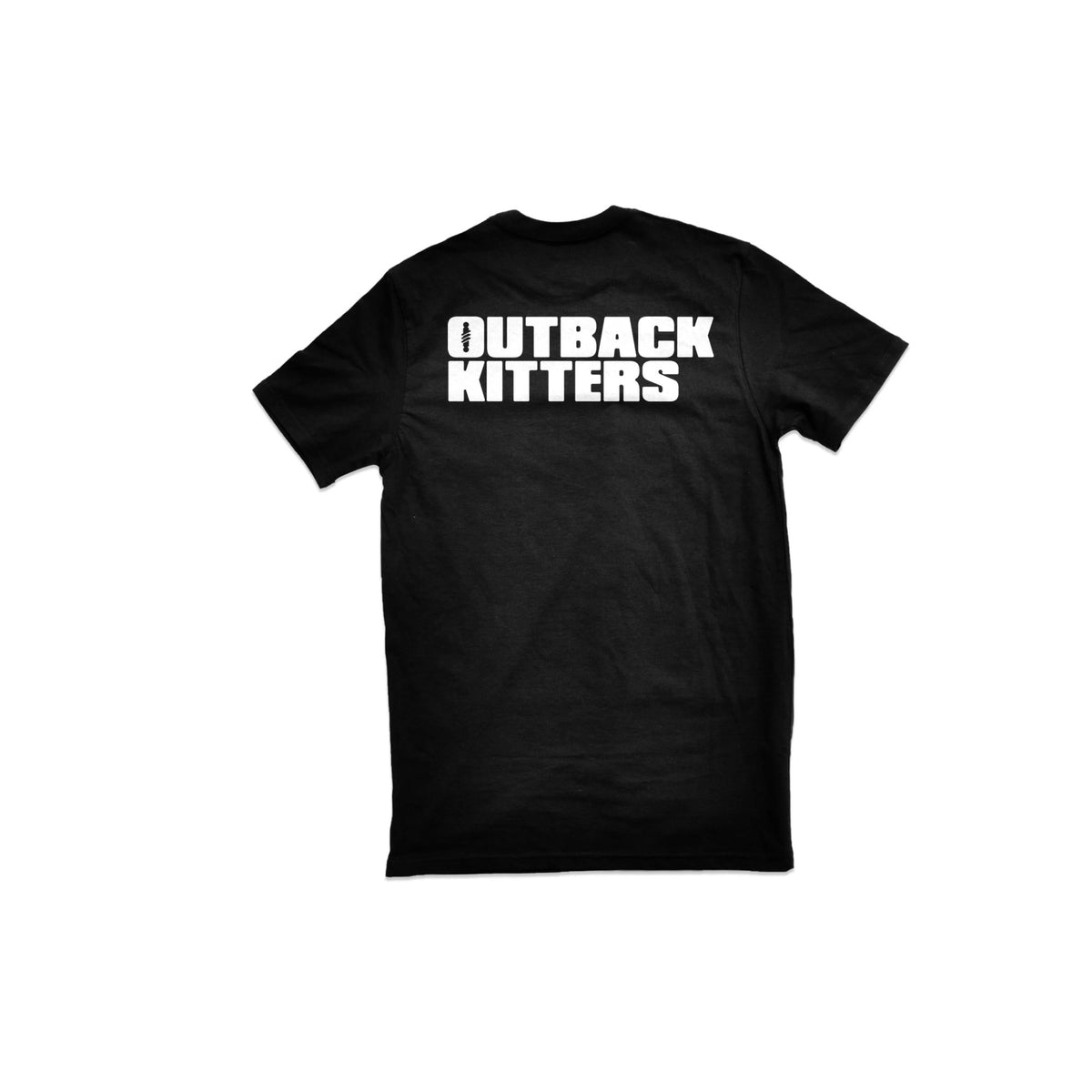 Outback Kitters "OK MATE" Logo Tee - Black - Medium