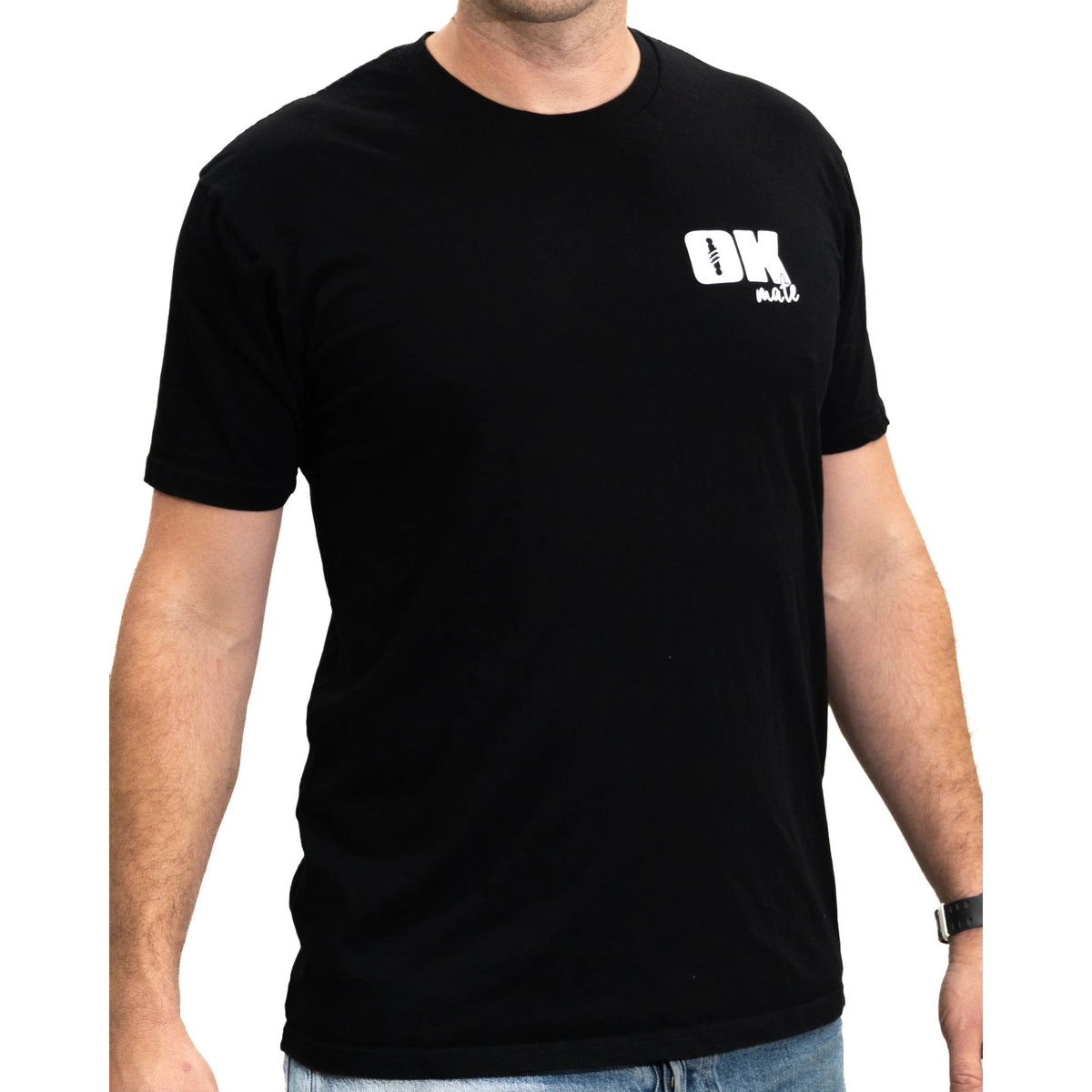 Outback Kitters "OK MATE" Logo Tee - Black - 5XL