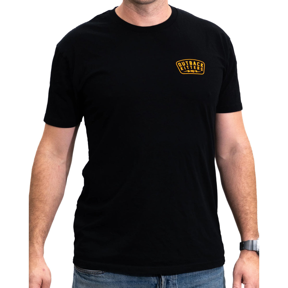 Outback Kitters "Hero" Tee - Black - Extra Large