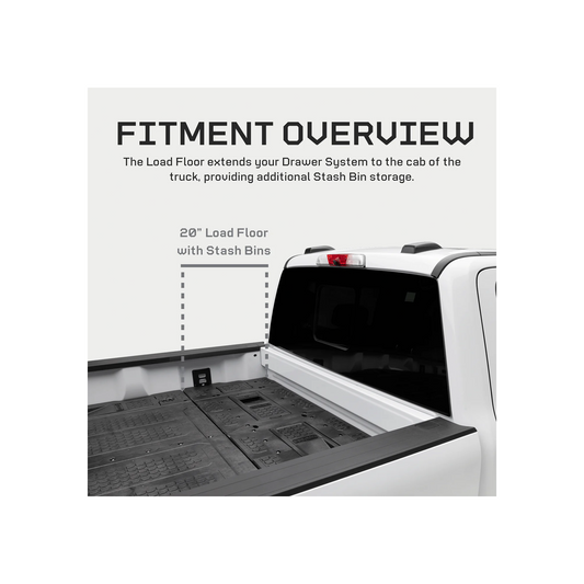 DECKED Drawer System (8' Tub) + Premium Accessory Pack + Load Floor suits Ford F-250 Super Duty/F-350 Super Duty (1999-2026)