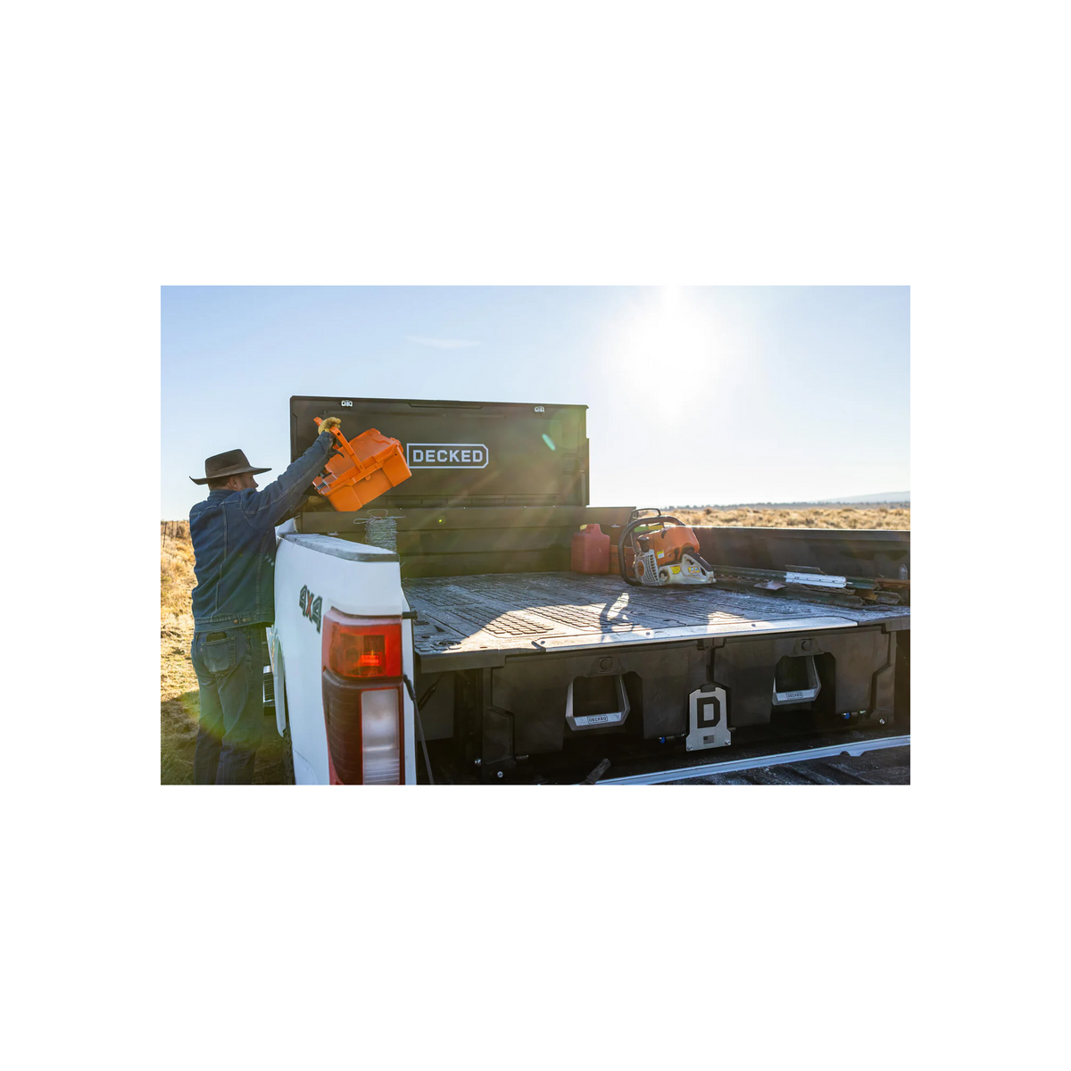 DECKED Drawer System (8' Tub) + Premium Accessory Pack + Load Floor suits Ford F-250 Super Duty/F-350 Super Duty (1999-2026)