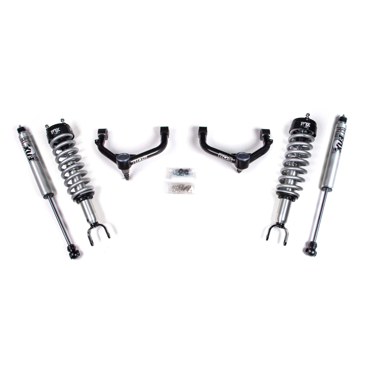 BDS Suspension 2" Levelling Kit with FOX 2.5" Remote Reservoir Front Coilover Shocks suits RAM 1500 DT (2019-2026)