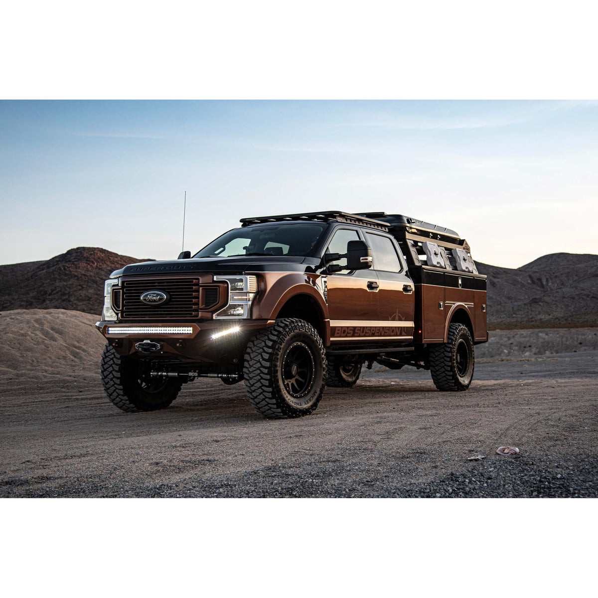 BDS Suspension 4-5" Lift Kit with FOX 2.5" Shocks suits Ford F-250 Super Duty/F-350 Super Duty (2020-2022)