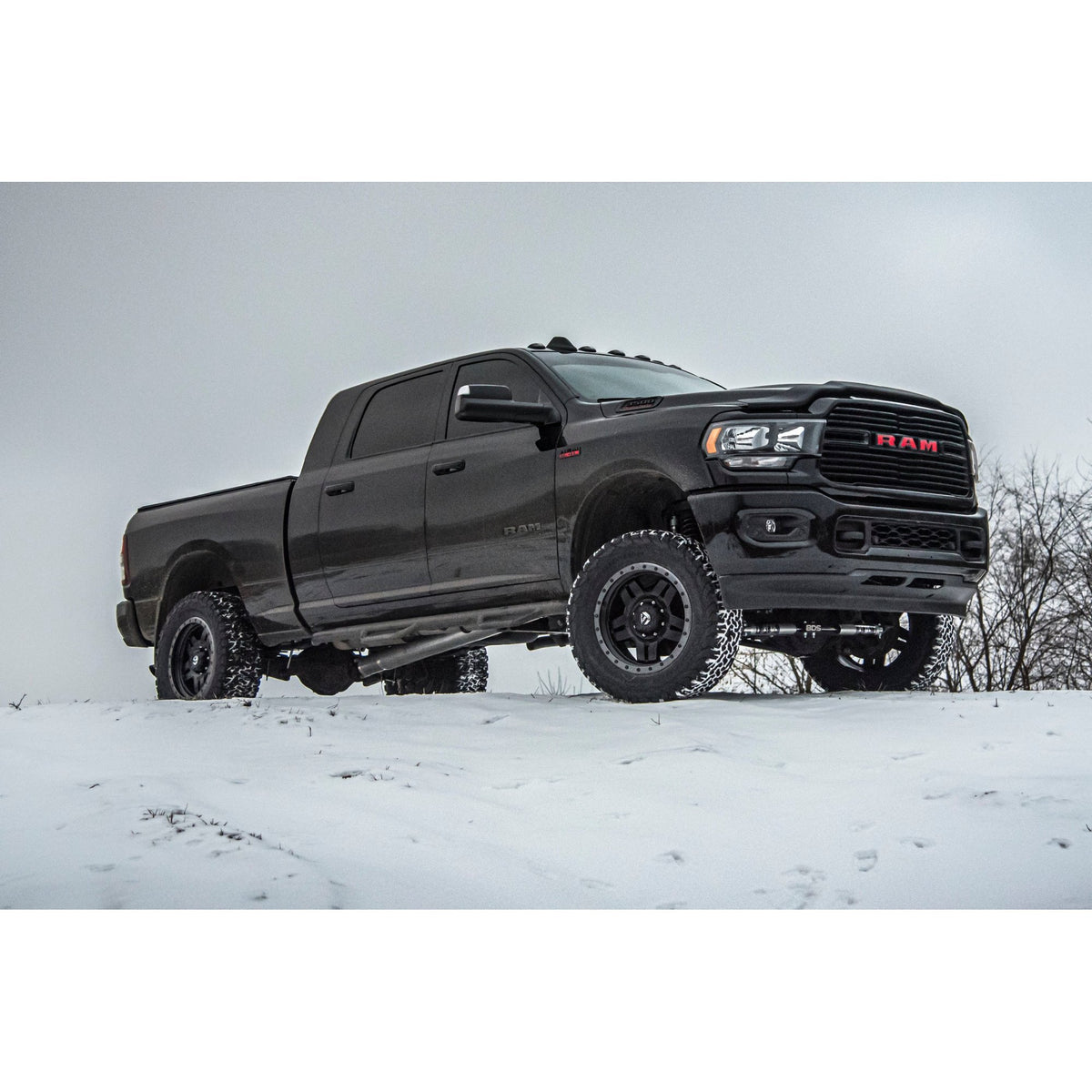 BDS Suspension 4" Lift Kit, Rear Air Ride with FOX 2.0" Shocks suits RAM 3500 (2019-2024)
