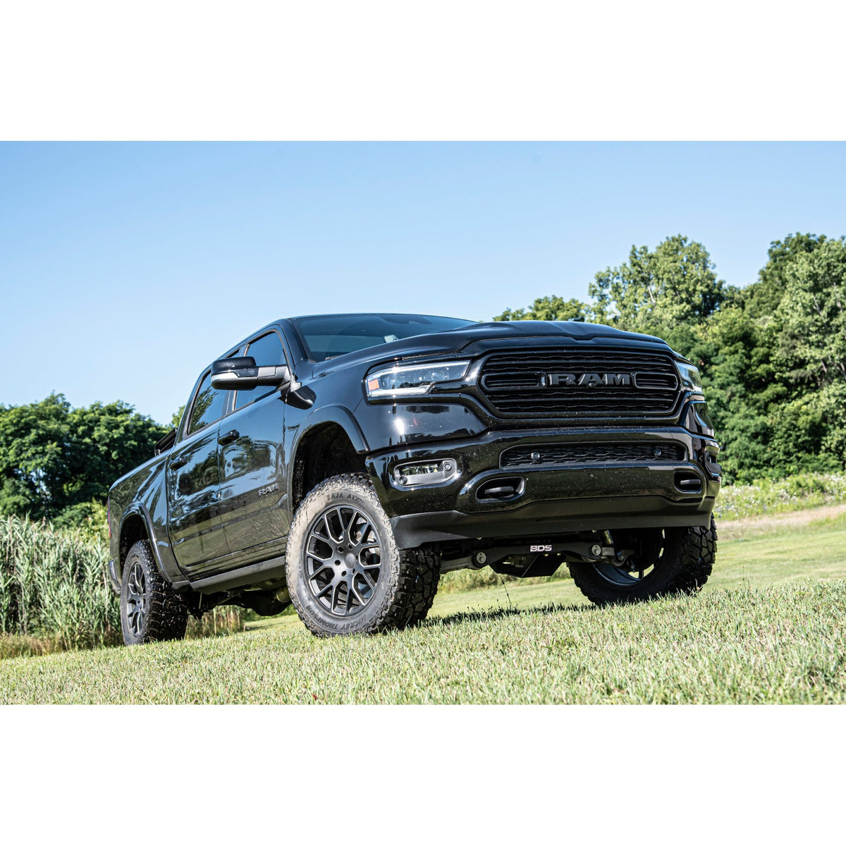 BDS Suspension 4" Lift Kit, Air Ride with Rear OK 2.5" Shocks, Large Bore suits RAM 1500 DT (2019-2024)
